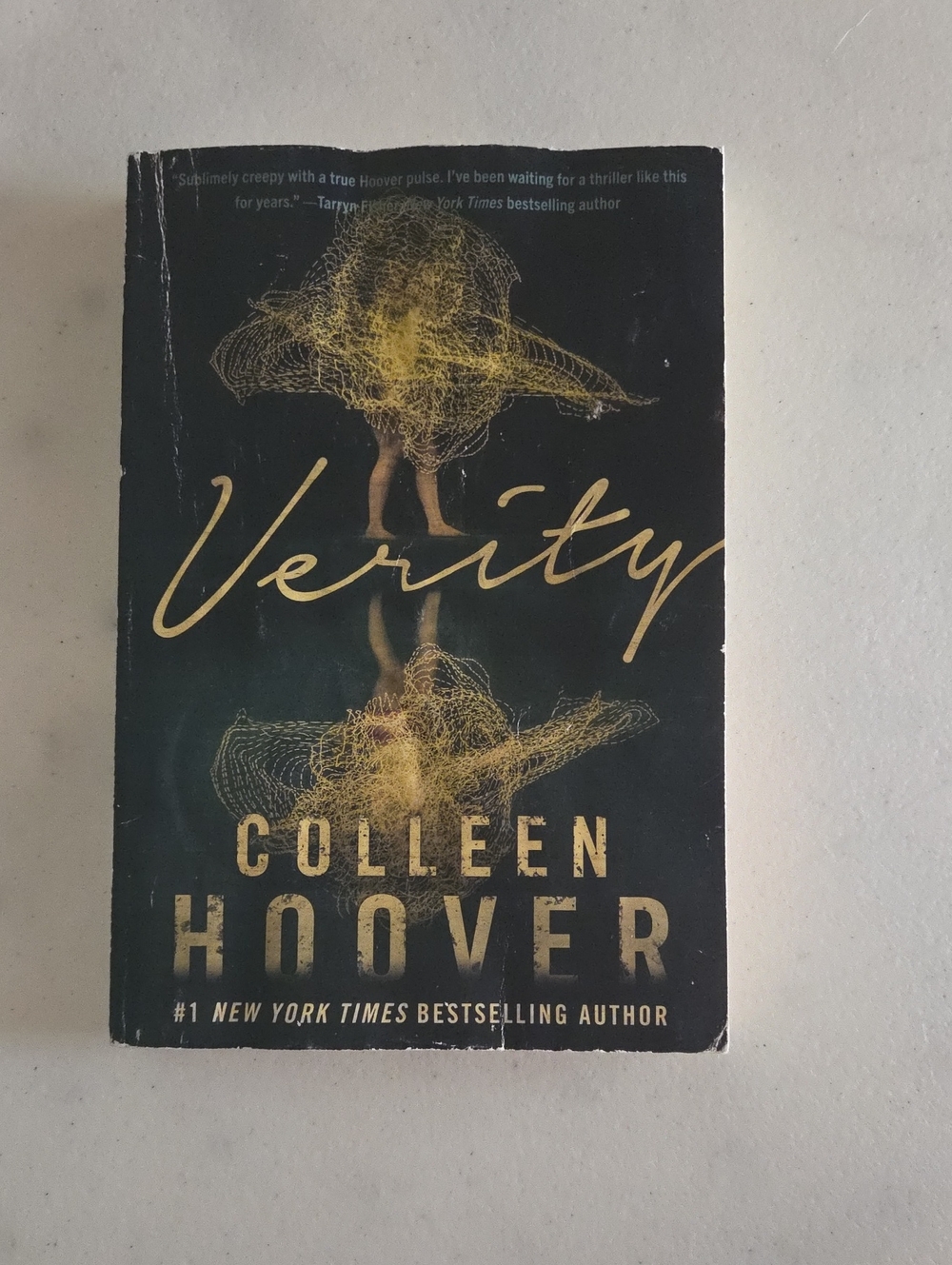 Verity by Colleen Hoover - Black & Gold Paperback